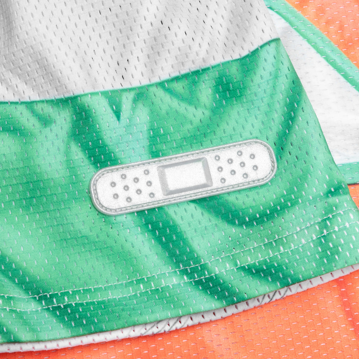 Football 17 Tee - Green Print