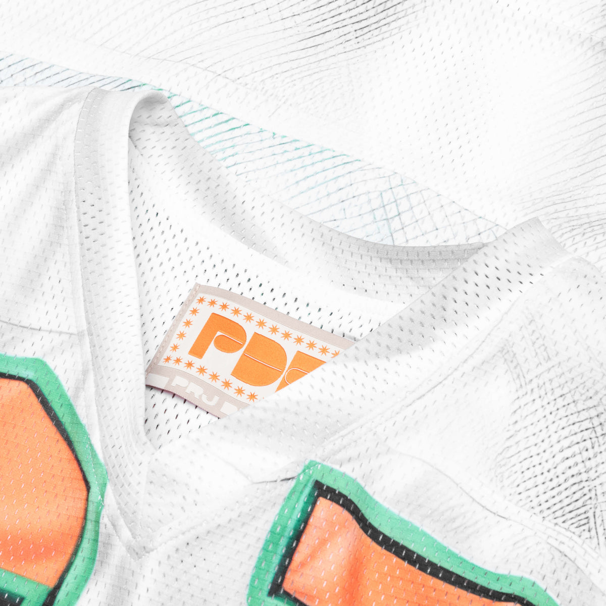 Football 17 Tee - Green Print