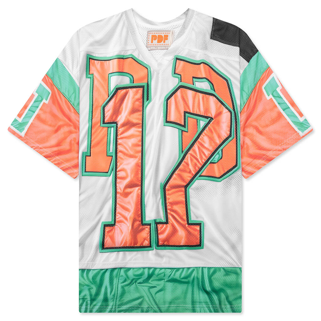 Football 17 Tee - Green Print