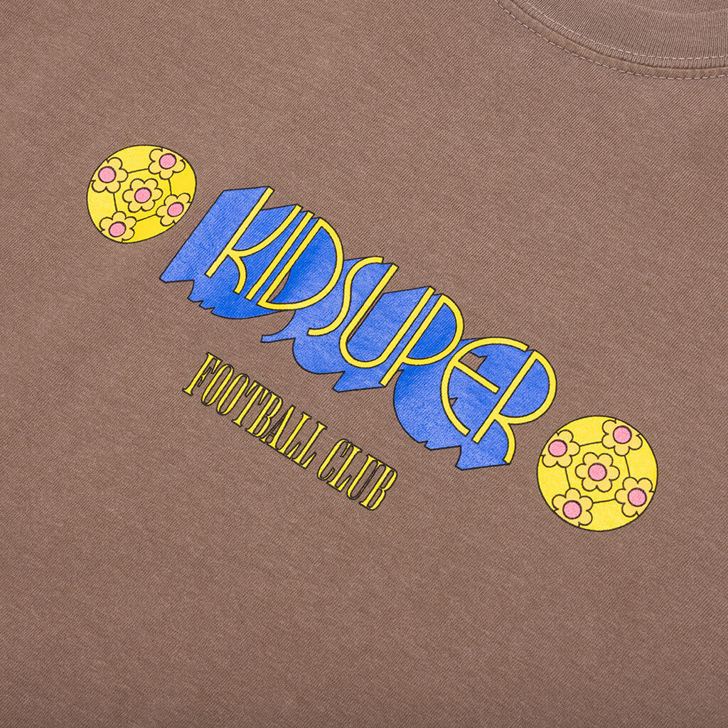 Football Club Tee - Brown
