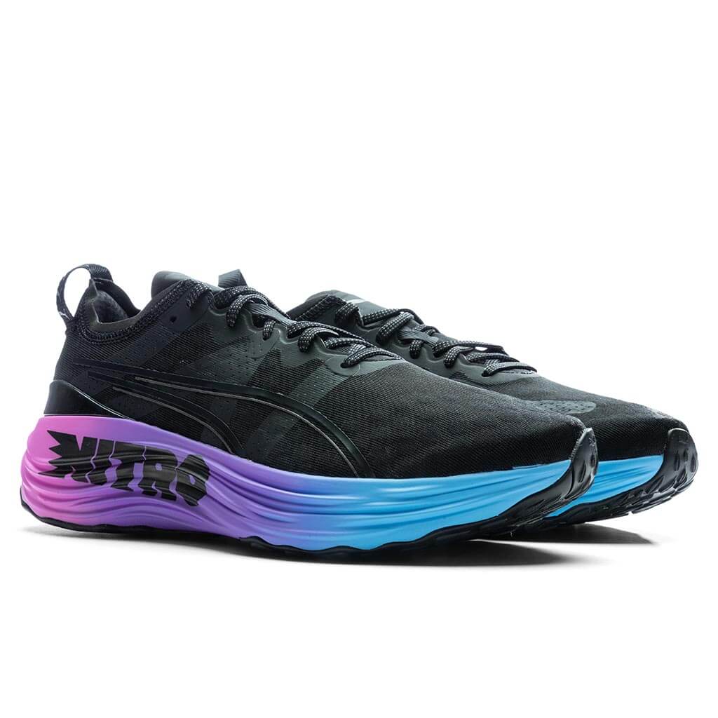 Foreverrun Nitro Sunset - Black/Luminous Blue/Electric Orchid