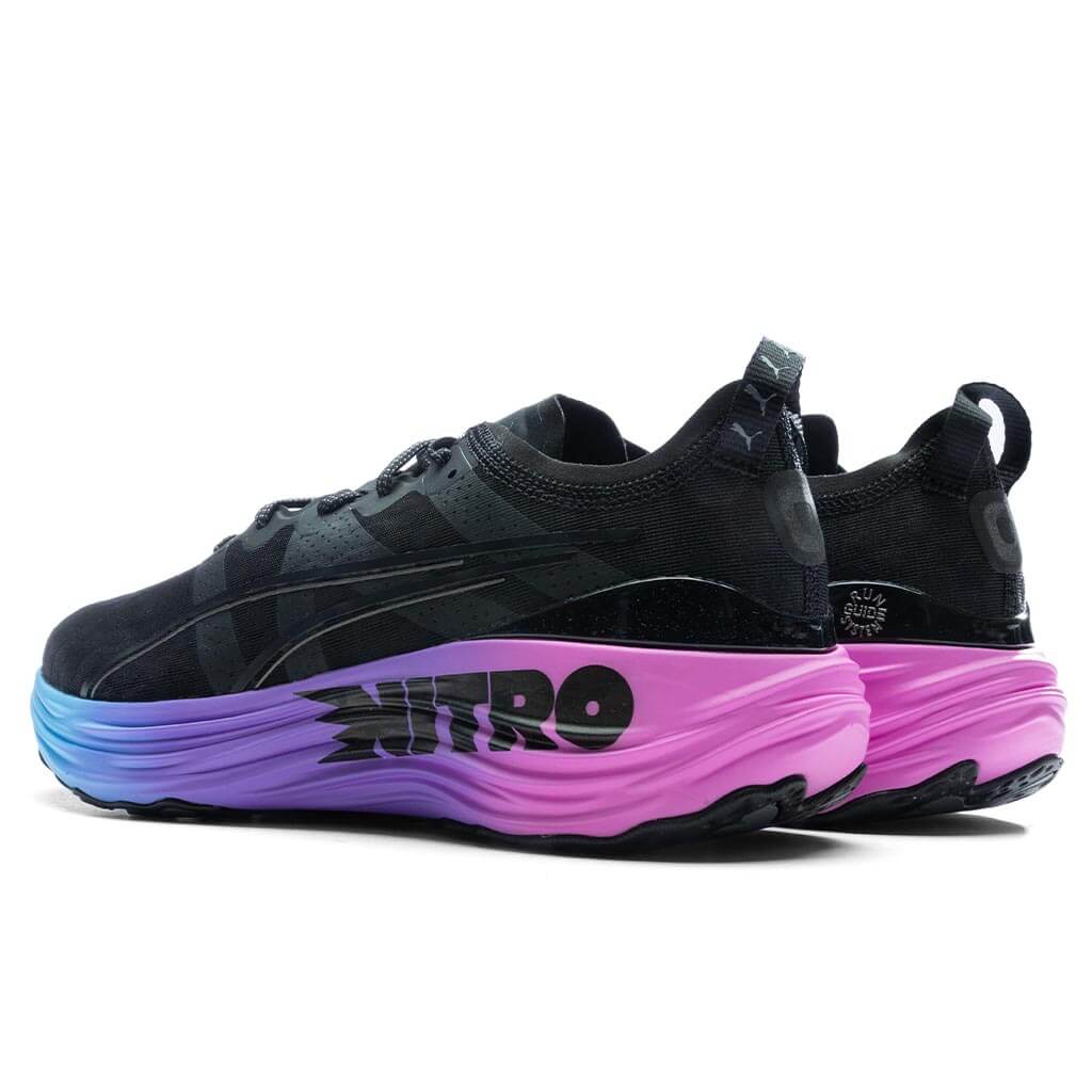 Foreverrun Nitro Sunset - Black/Luminous Blue/Electric Orchid