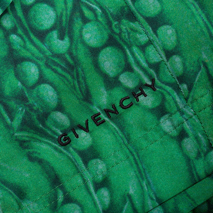 Formal Elasticated Shorts - Green