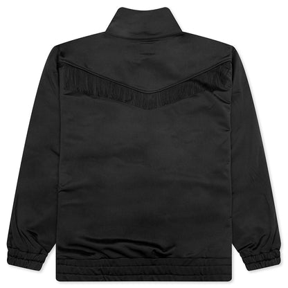 Fringe Track Jacket - Black