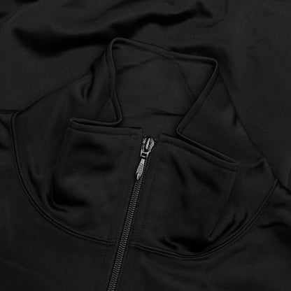 Fringe Track Jacket - Black