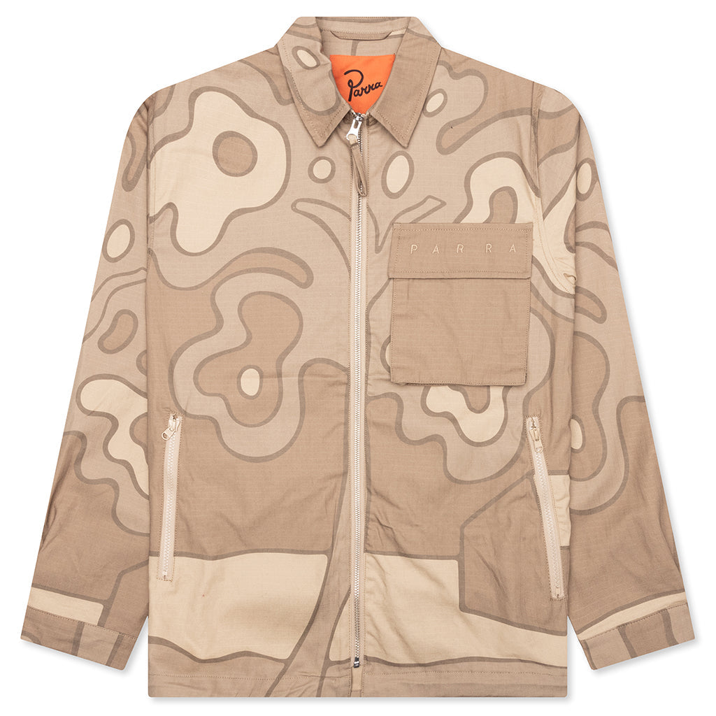 Fruit Tree Camo Shirt - Tan
