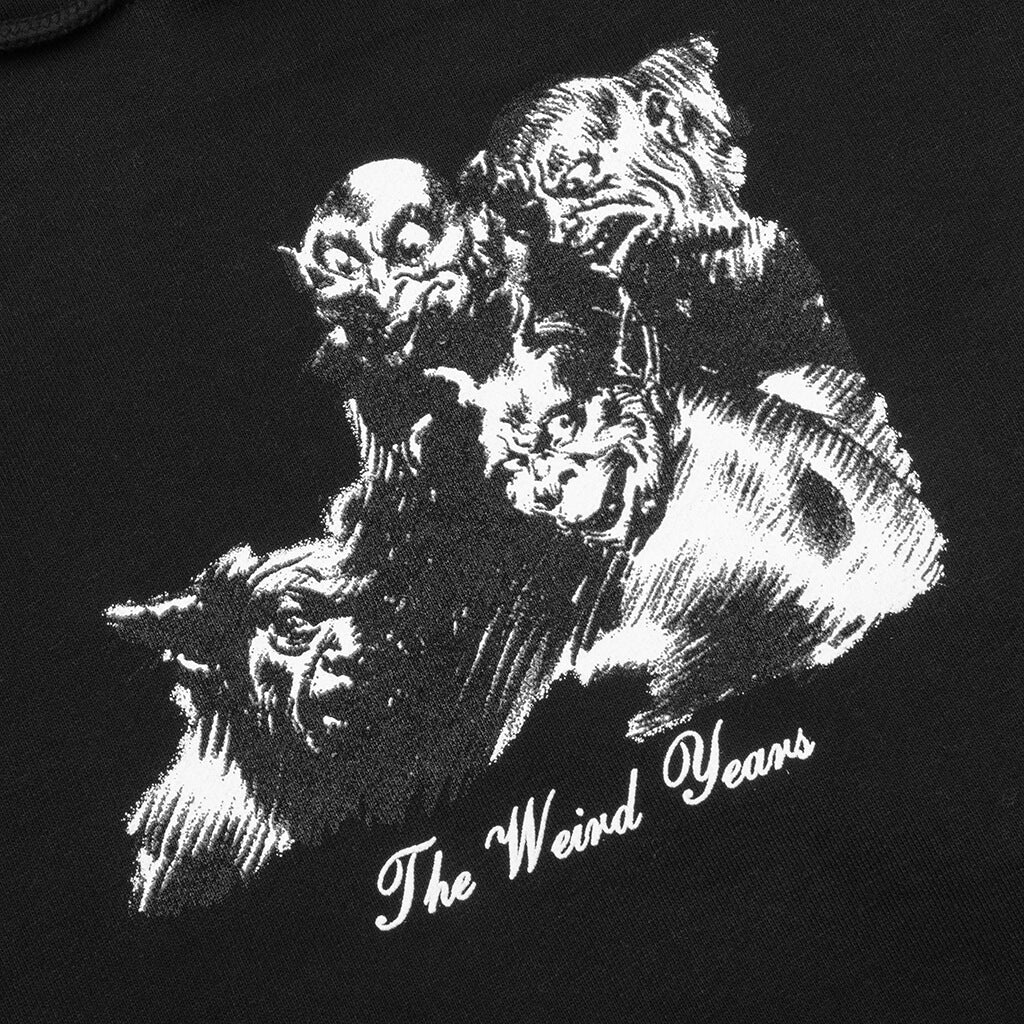 The Weird Years Hoodie - Black