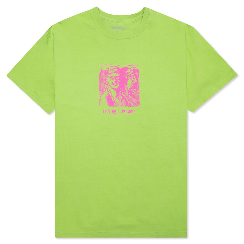 Archaic Smile Tee - Lime
