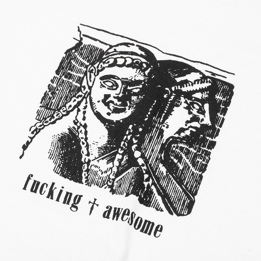 Archaic Smile Tee - White