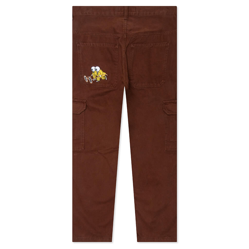 Contacts Baggy Cargo Pant - Dark Brown