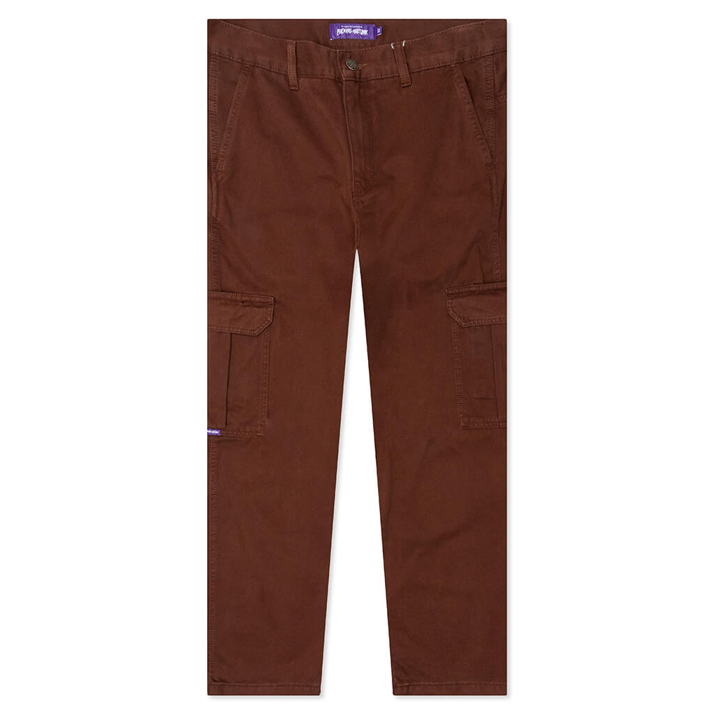 Contacts Baggy Cargo Pant - Dark Brown