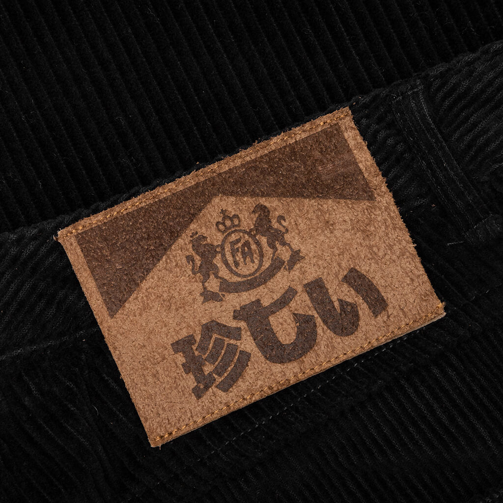 Corduroy 5-Pocket Pant - Black