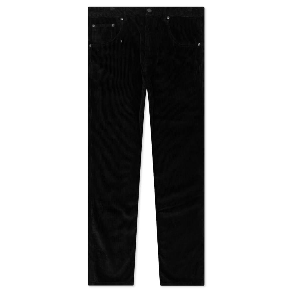 Corduroy 5-Pocket Pant - Black