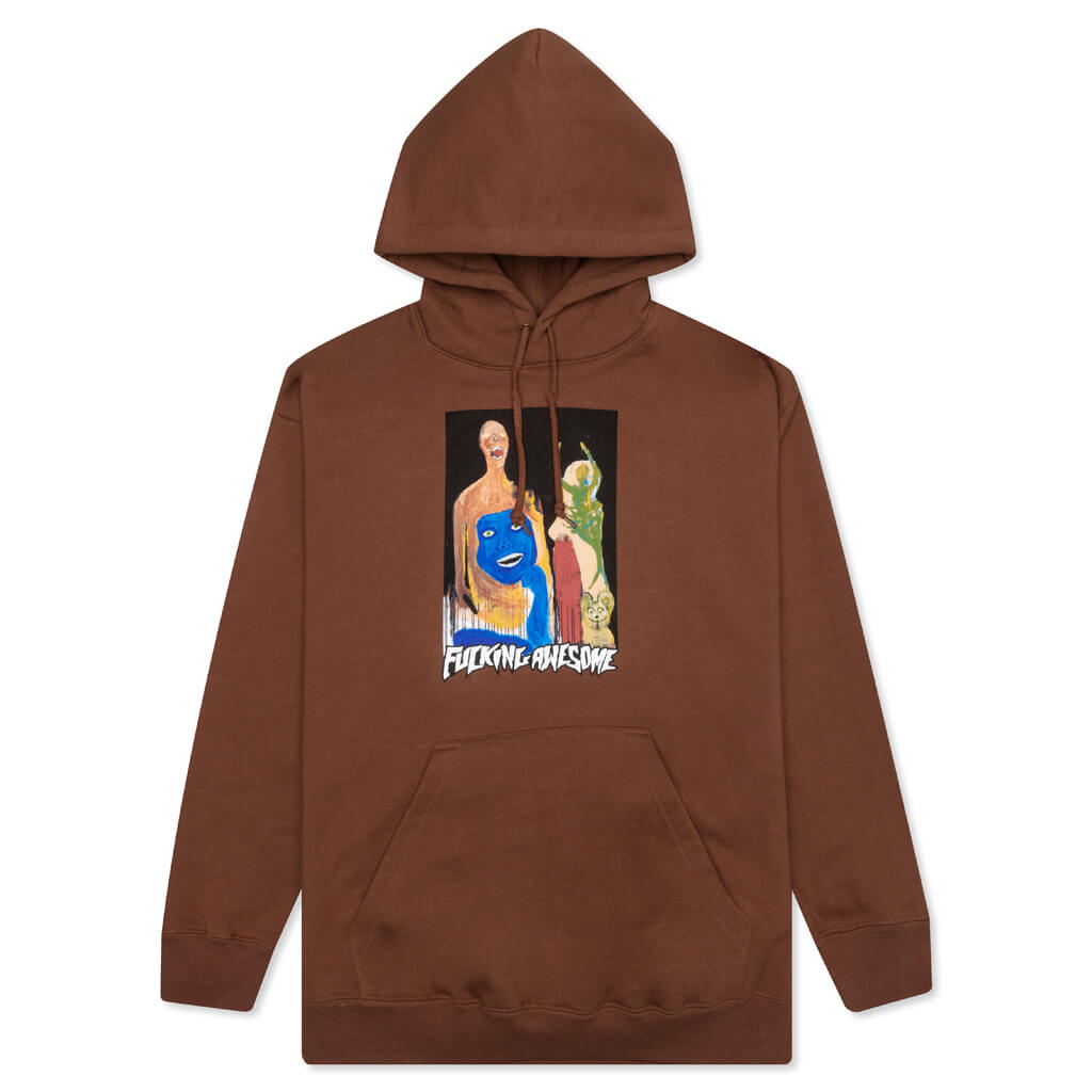 Dill Collage II Hoodie - Burnt Orange