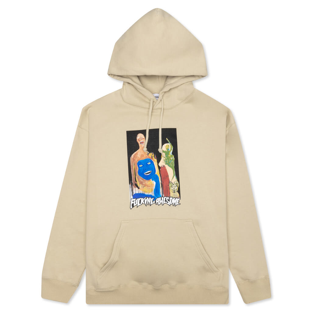 Dill Collage II Hoodie - Sand