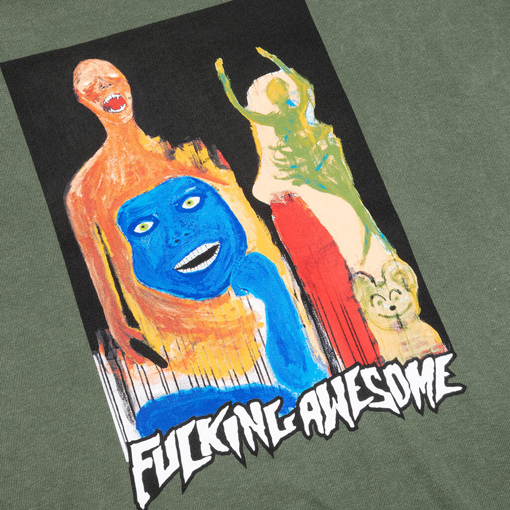 Dill Collage II L/S Tee - Hemp
