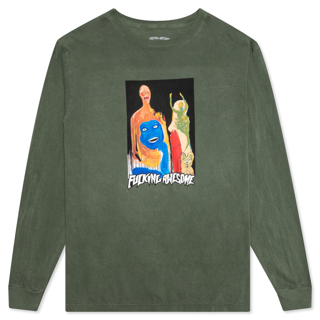 Dill Collage II L/S Tee - Hemp