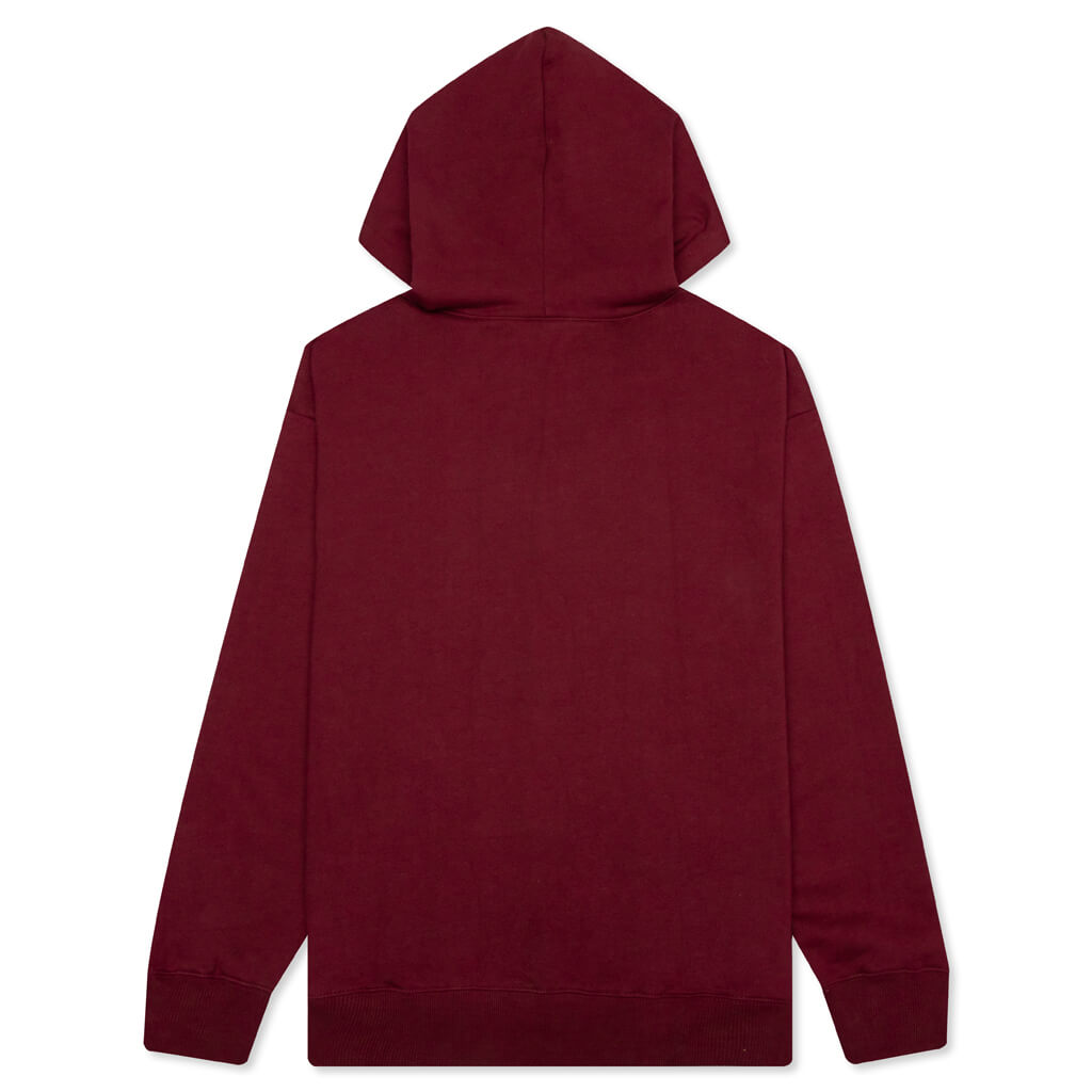 Face Embrace Hoodie - Maroon