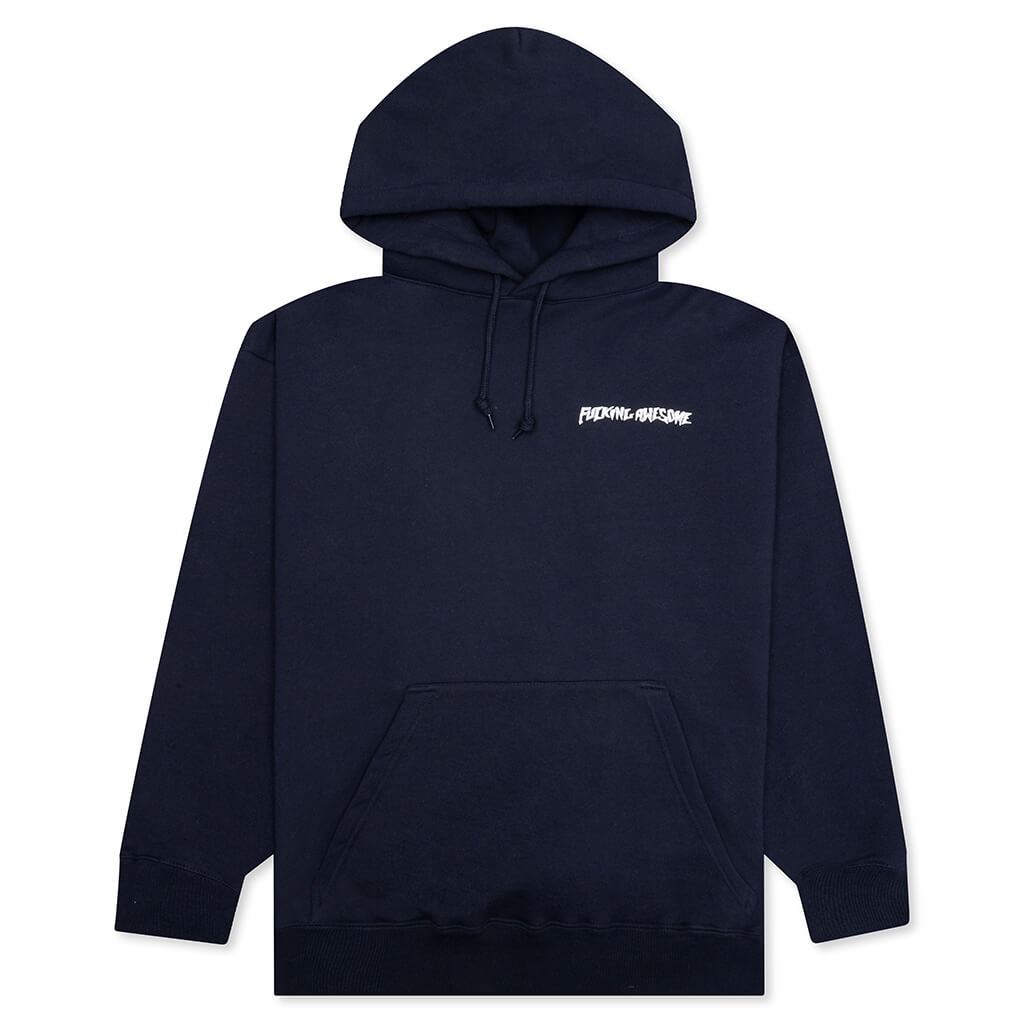 Faces Hoodie - Navy