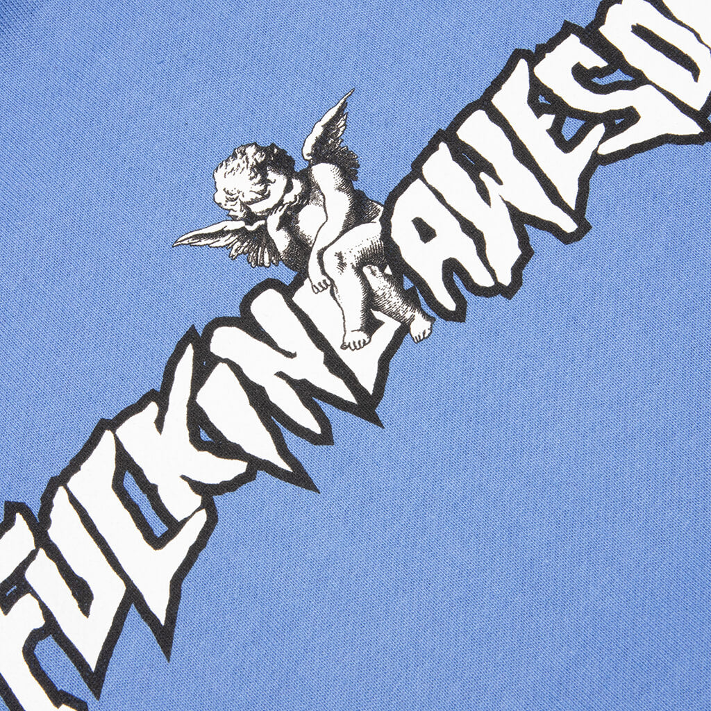 Filigree Hoodie - Light Blue