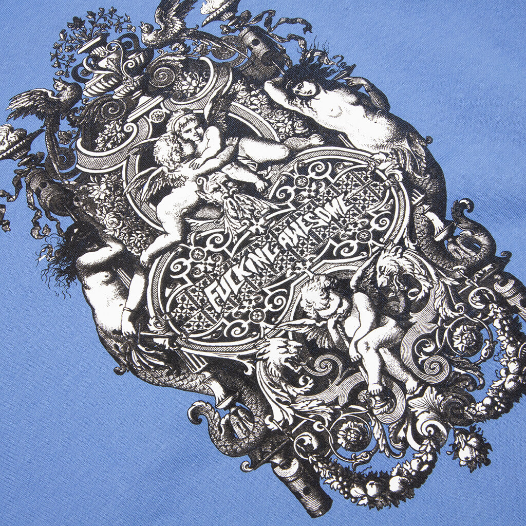 Filigree Hoodie - Light Blue