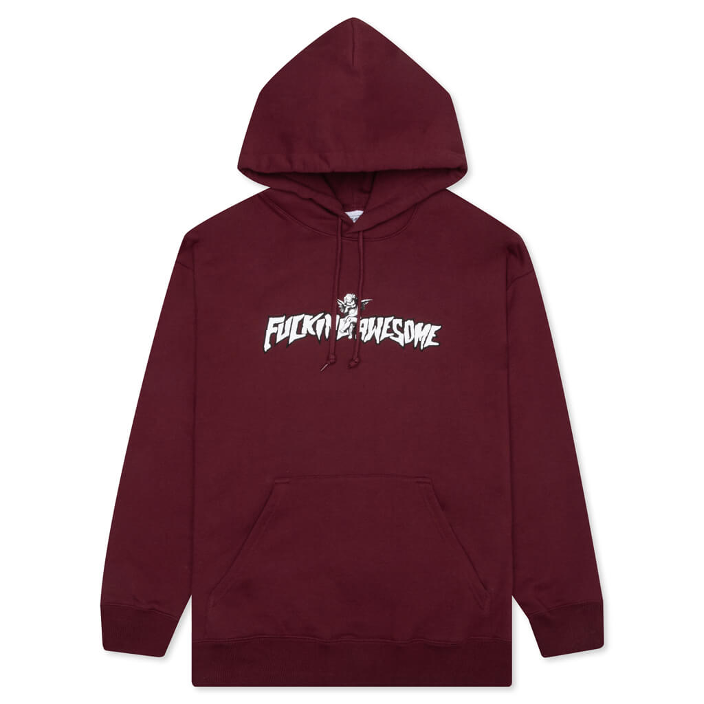 Filigree Hoodie - Maroon