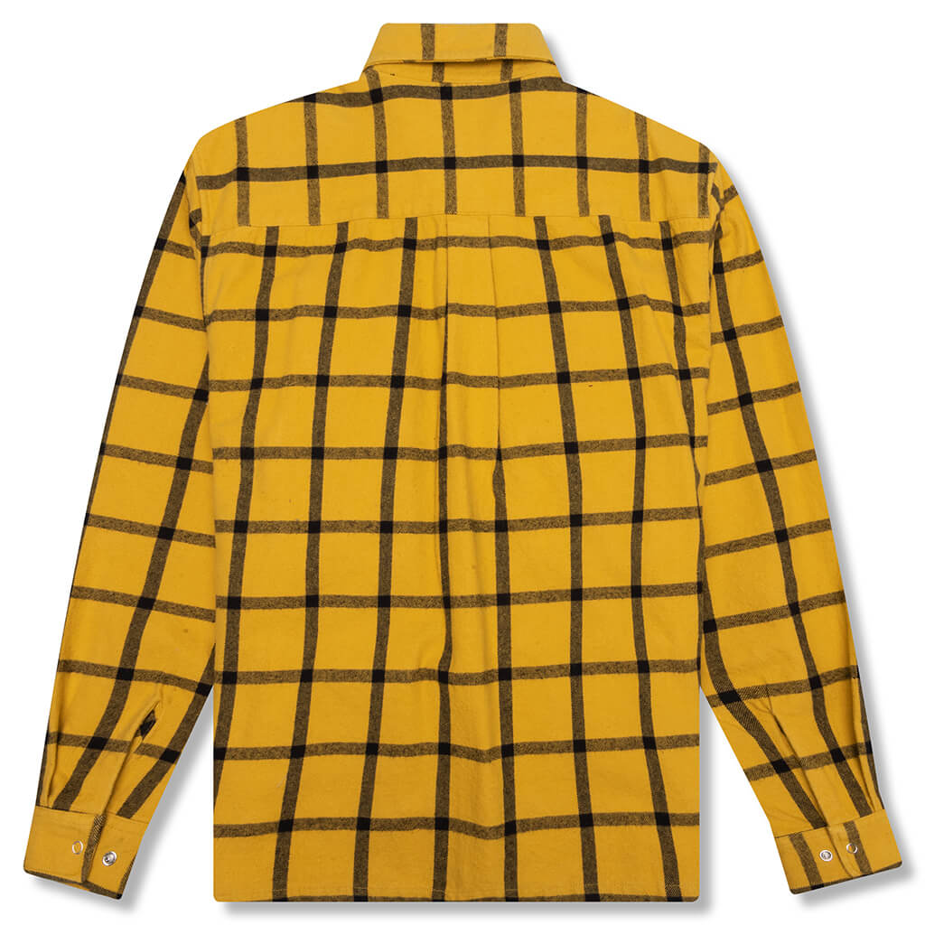 Fisherman’s Flannel - Yellow/Black
