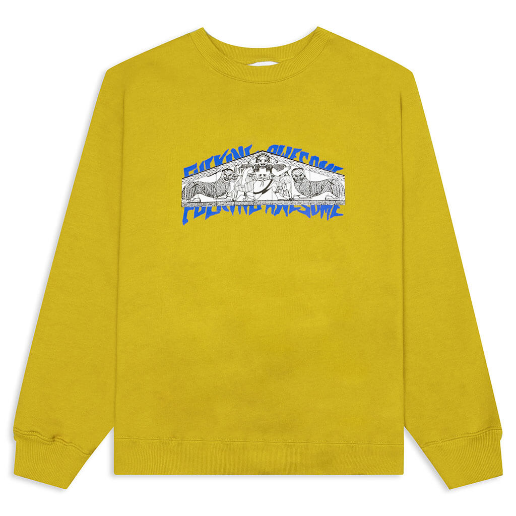 Fresco Crewneck - Antique Moss