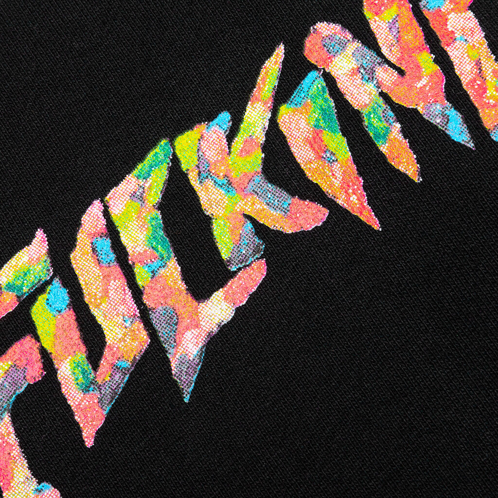 Gum Stamp Crewneck - Black