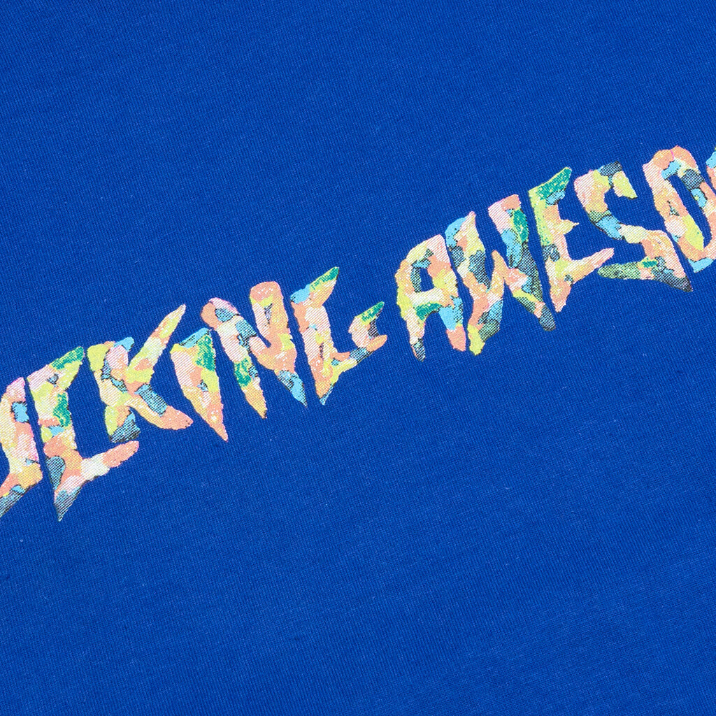 Gum Stamp Tee - Cobalt