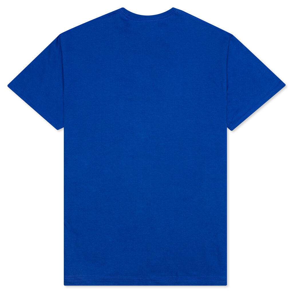 Gum Stamp Tee - Cobalt