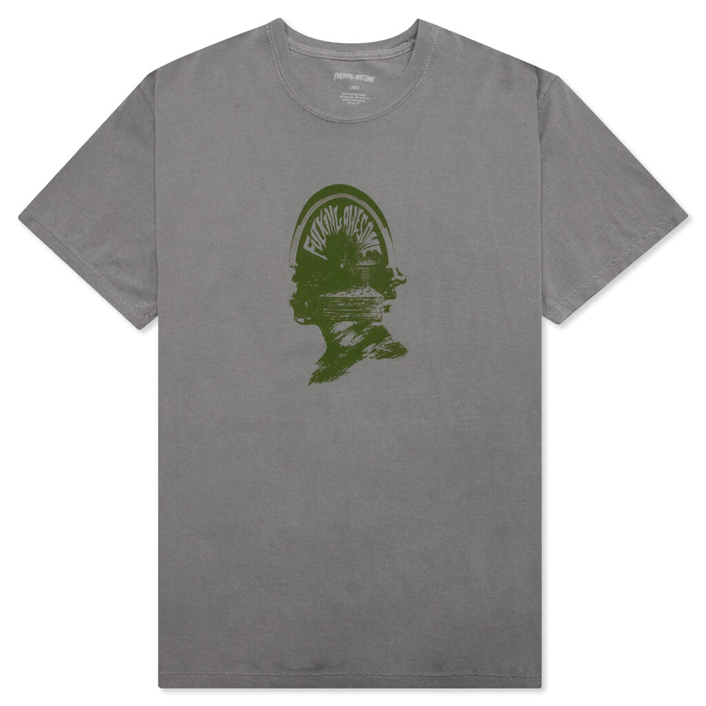 Helmet Head Tee - Grey