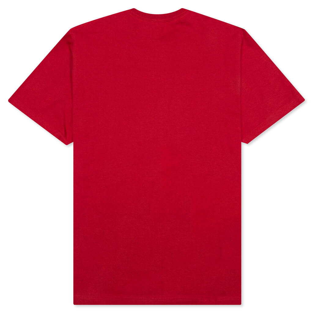 Identity Tee - Sport Scarlet