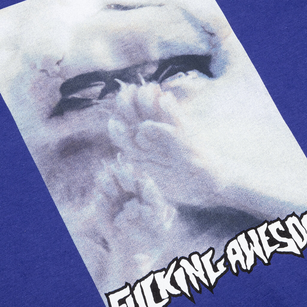 Kitty Fetus Tee - Cobalt