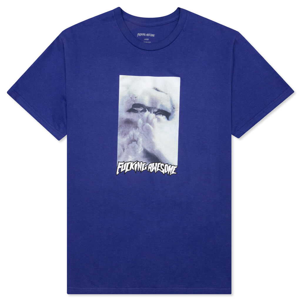 Kitty Fetus Tee - Cobalt