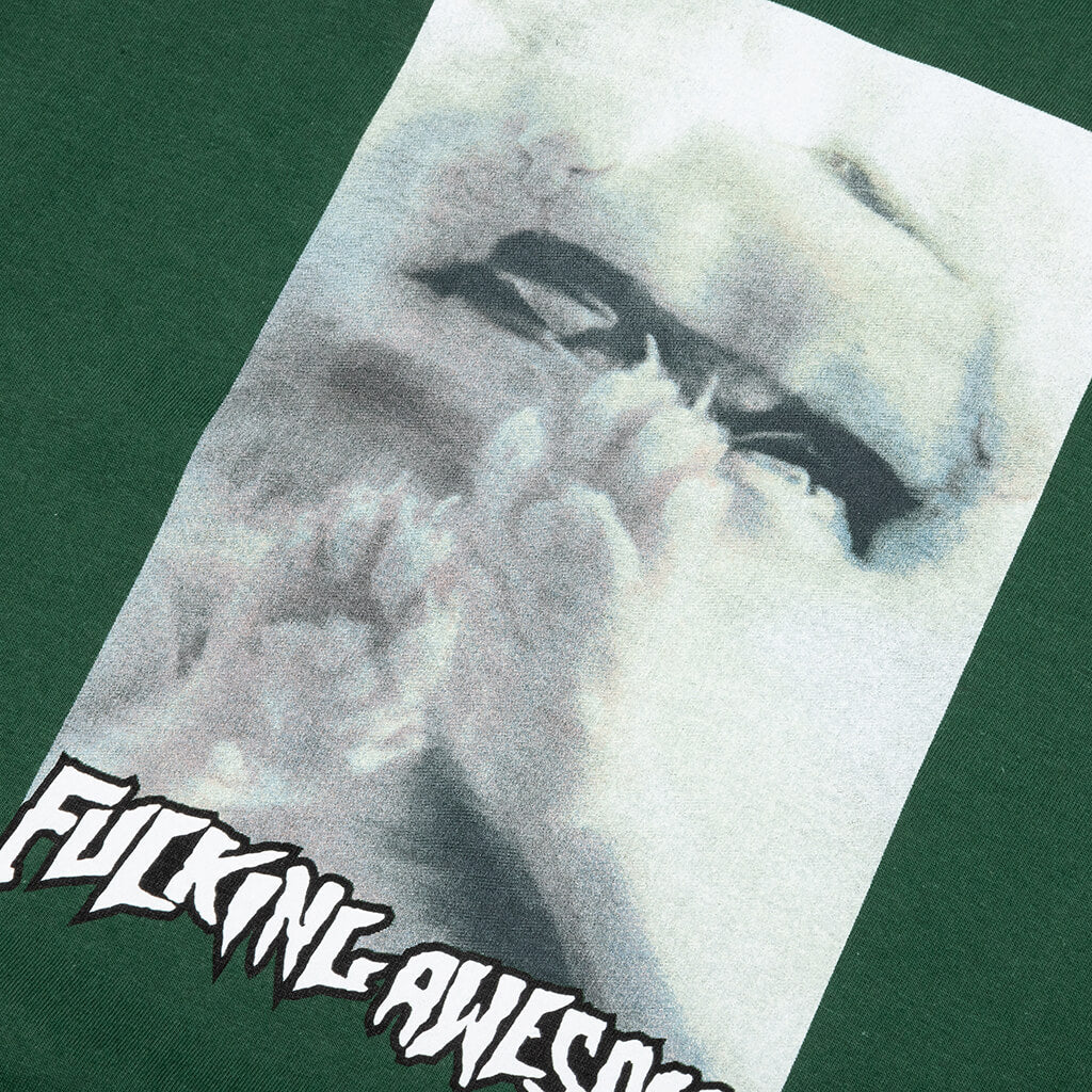 Kitty Fetus Tee - Dark Green