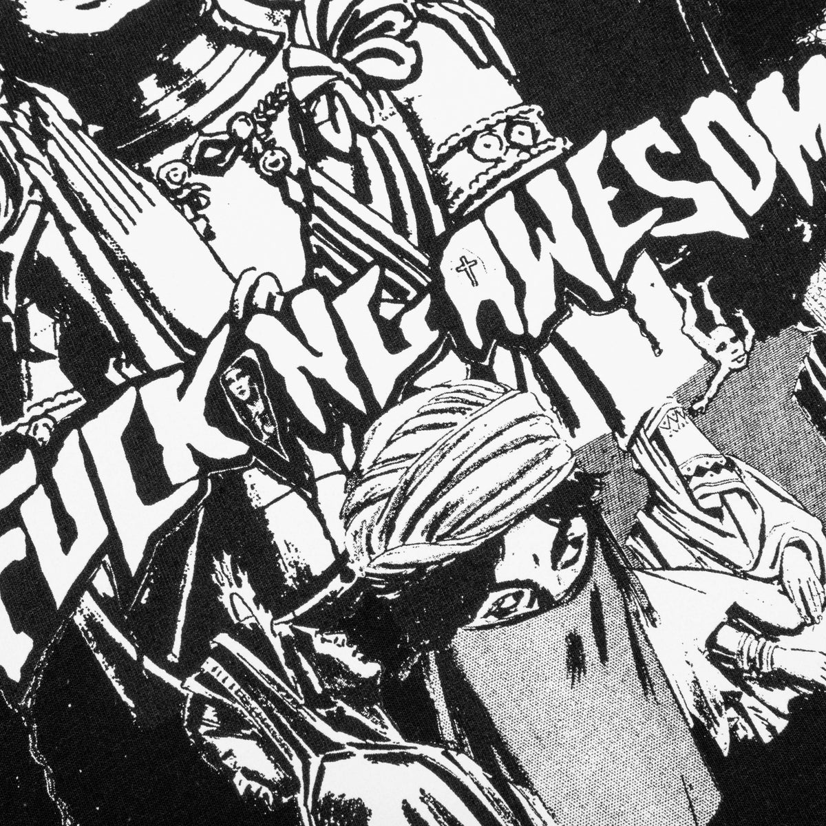 Movie Poster L/S Tee - Black