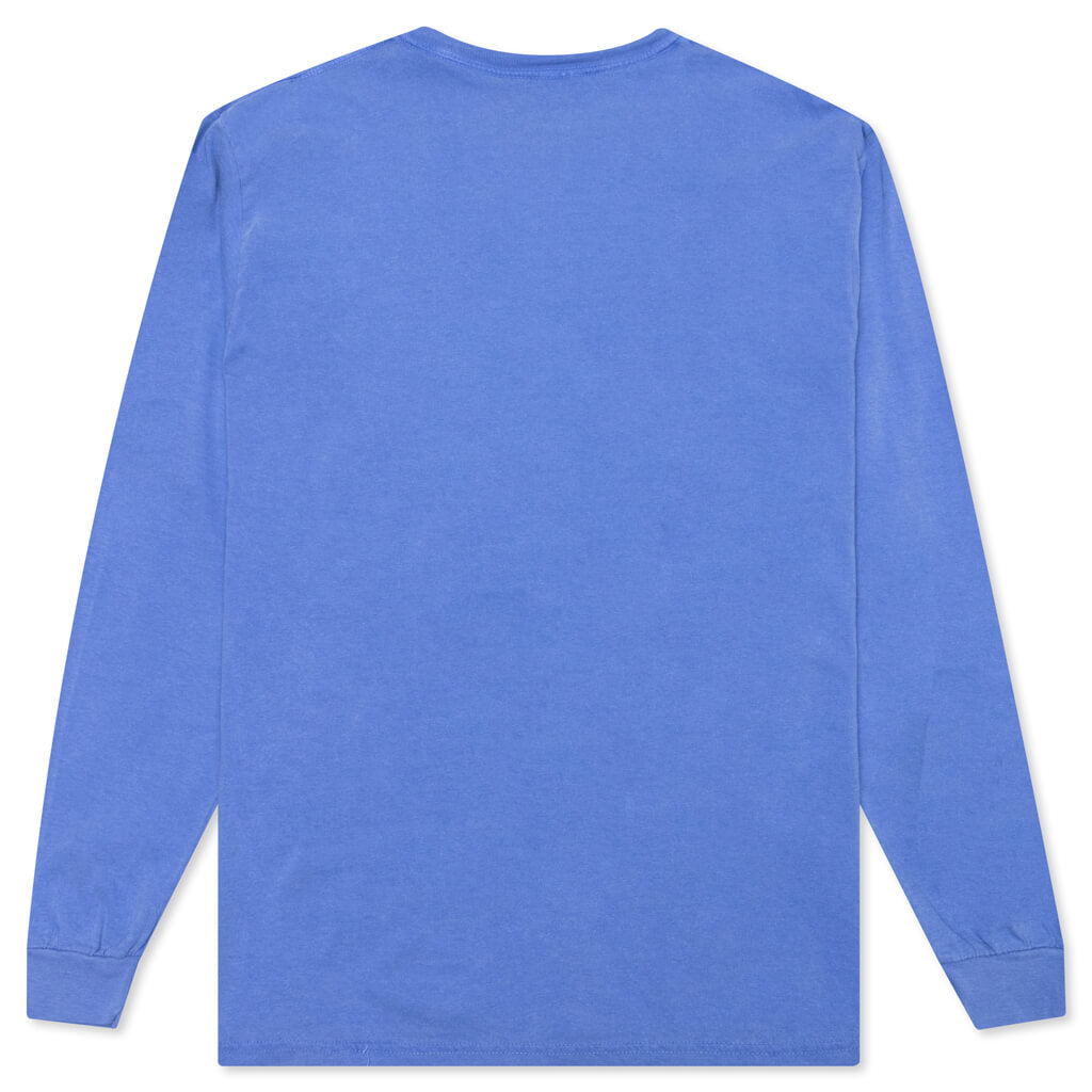 Movie Poster L/S Tee - Flo Blue
