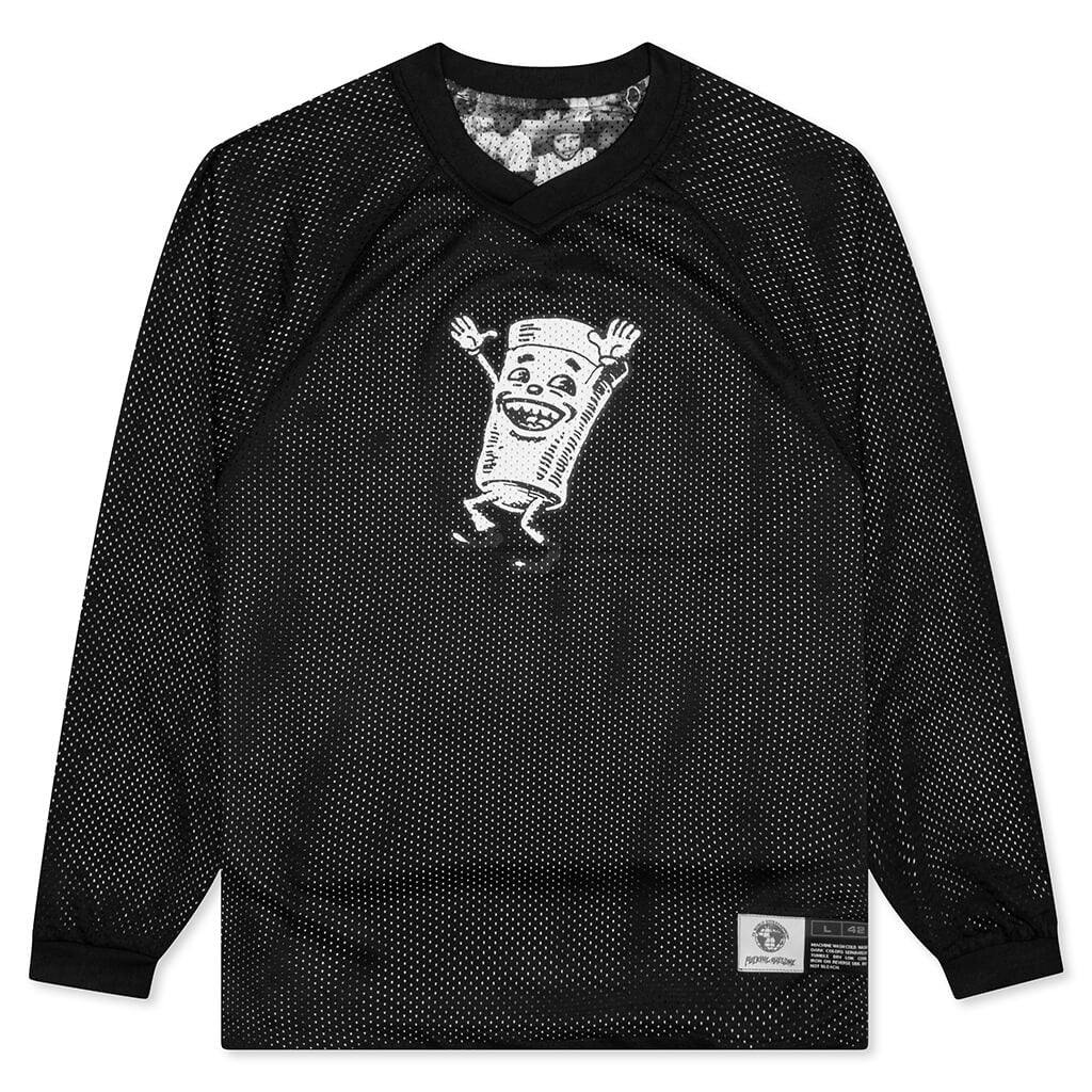 Party Cup L/S Reversible Jersey - Black/A.O.P.