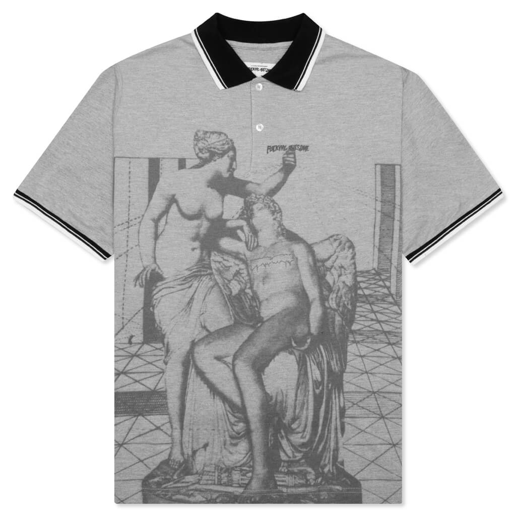 Perspective Statue Polo - Grey/Black