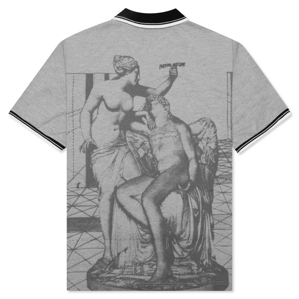 Perspective Statue Polo - Grey/Black