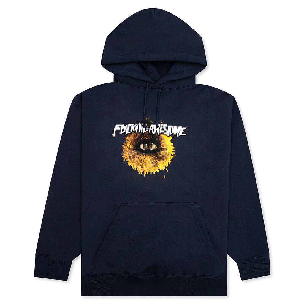 Pixel Eye Hoodie - Navy