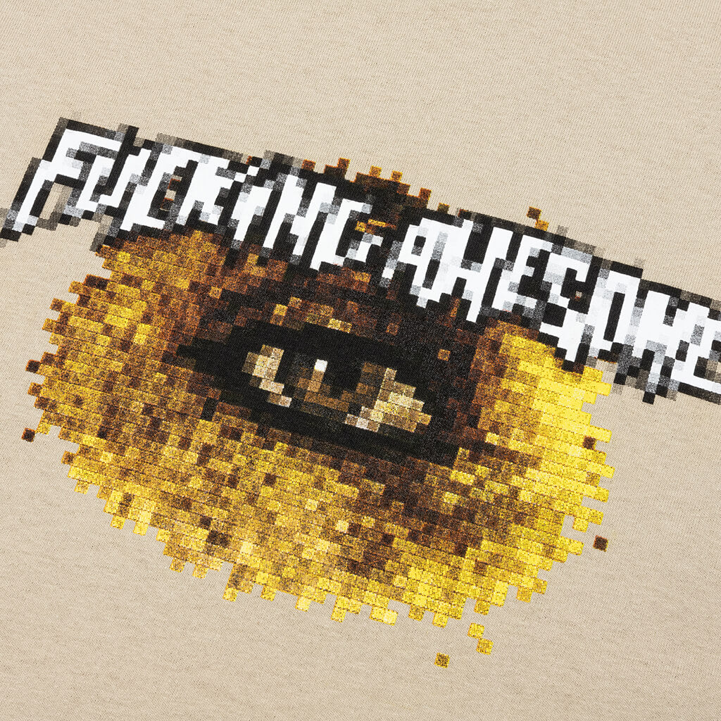 Pixel Eye Tee - Khaki
