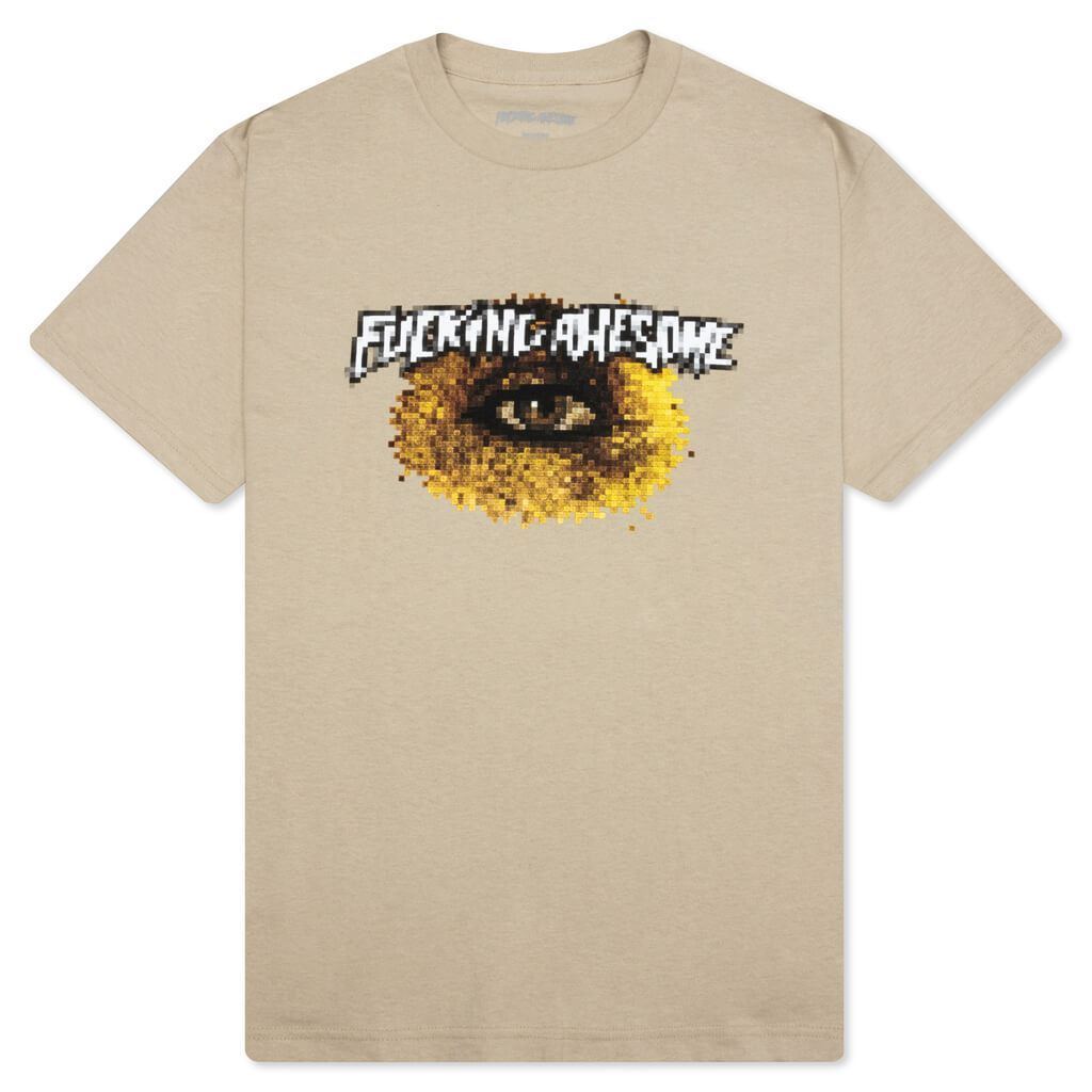 Pixel Eye Tee - Khaki