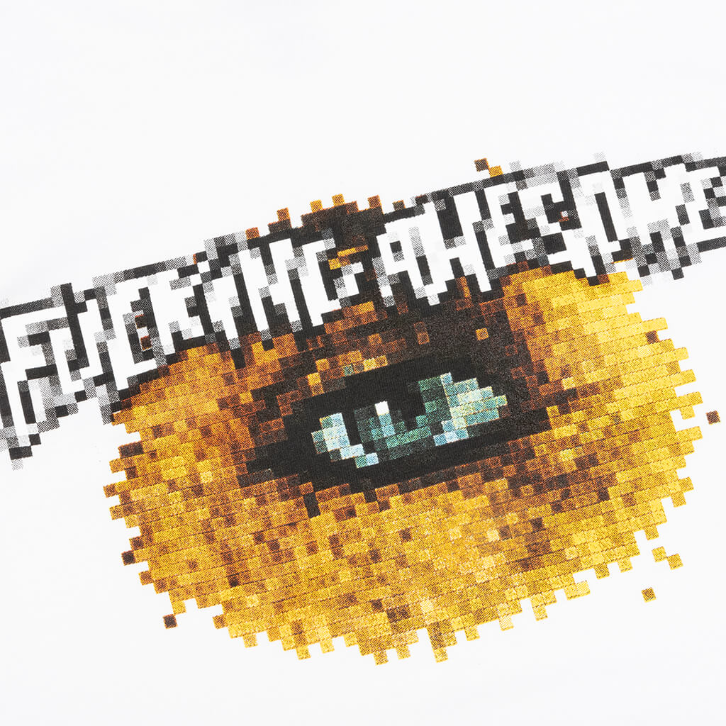 Pixel Eye Tee - White