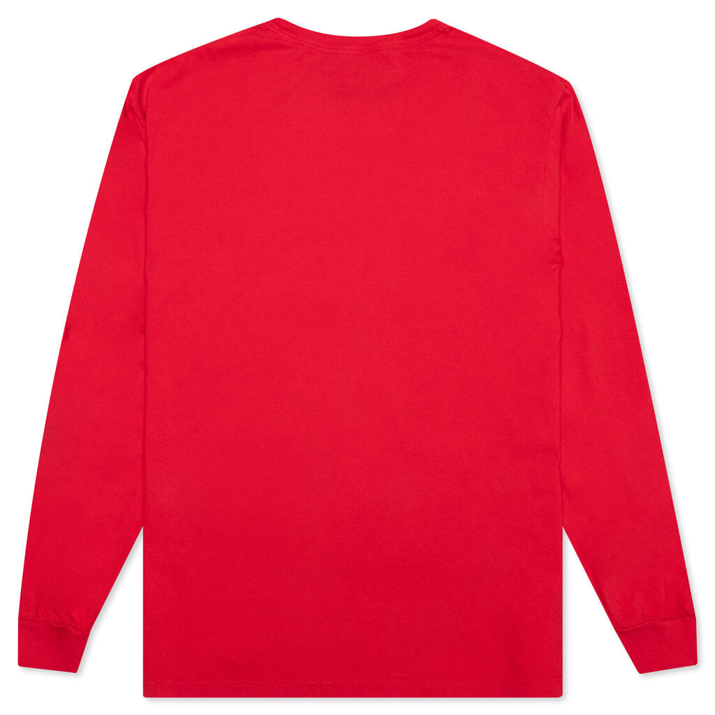 Runaway L/S Tee - Sport Scarlet