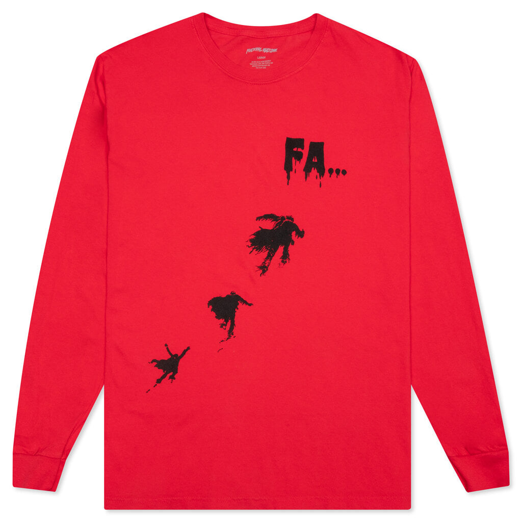 Runaway L/S Tee - Sport Scarlet