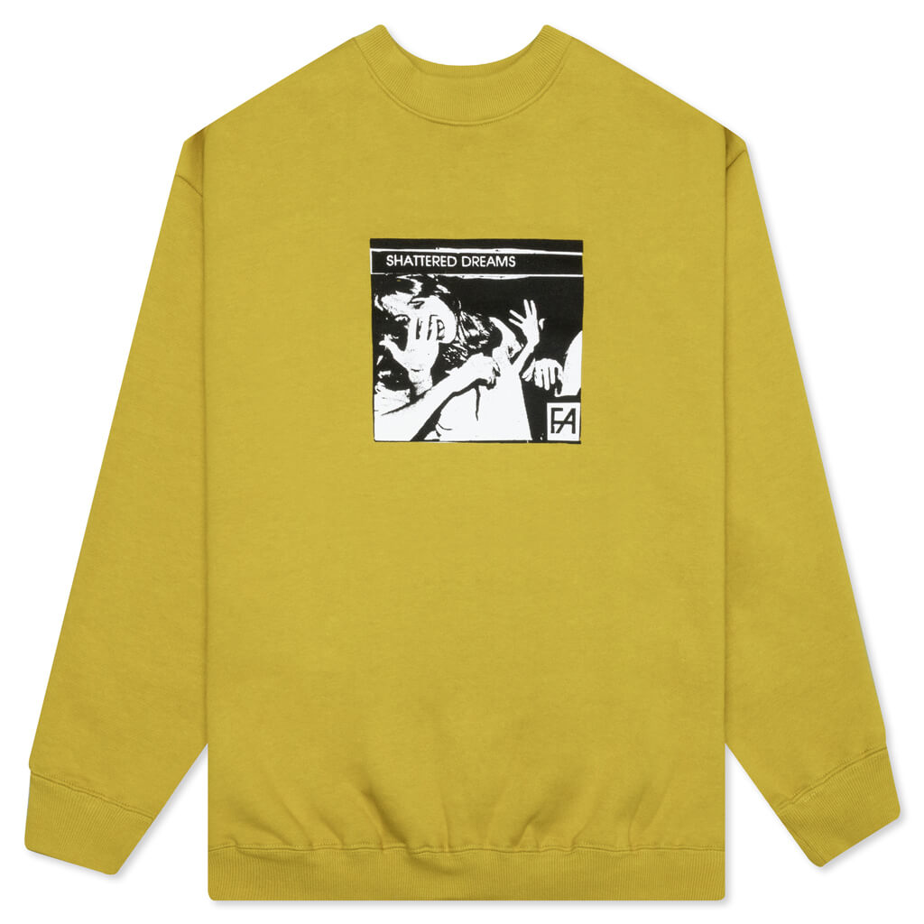 Shattered Dreams Crew - Antique Moss