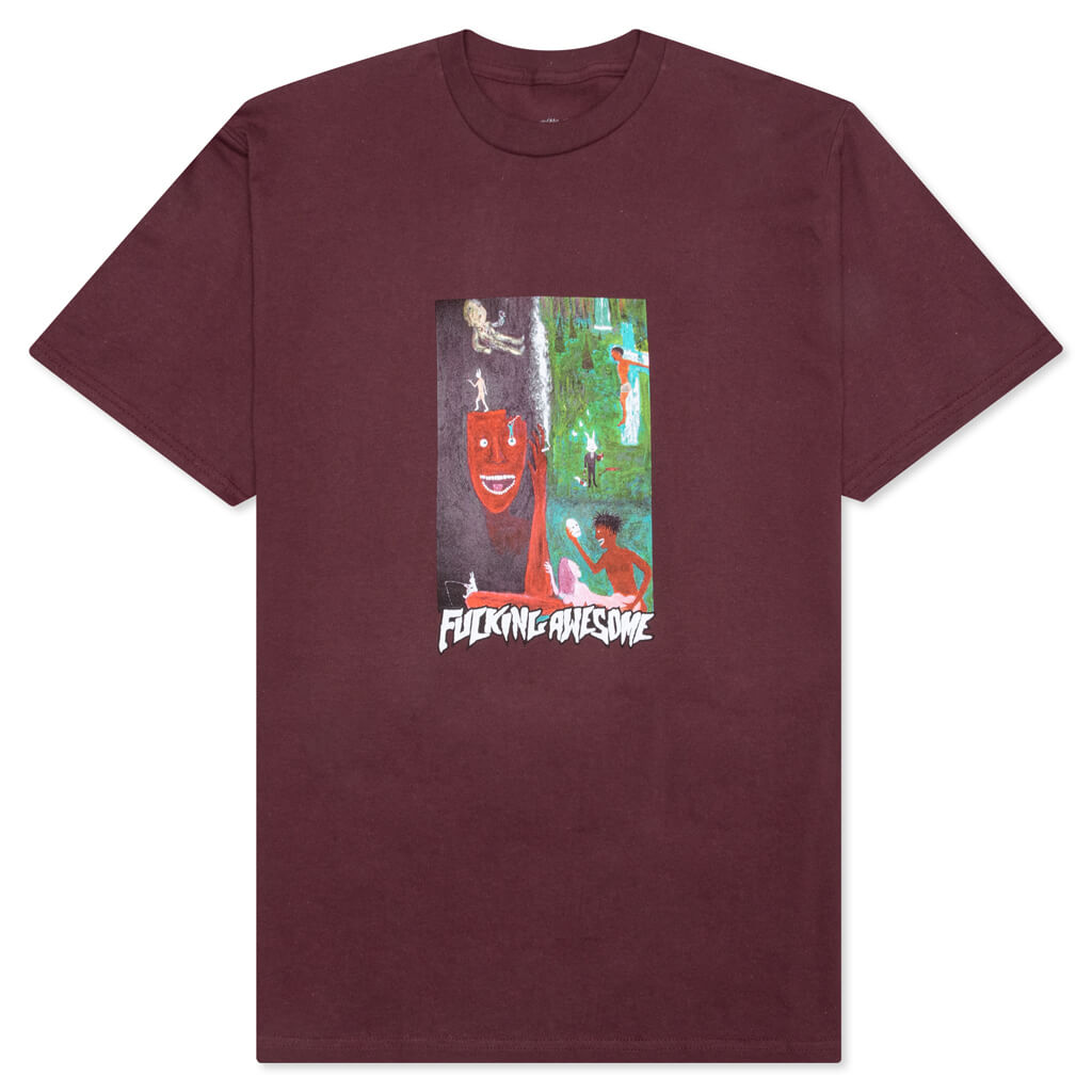 Society II Tee - Maroon