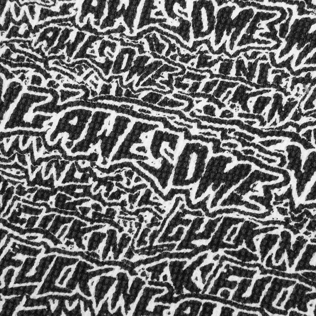Sticker Stamp L/S Thermal - Black/A.O.P.